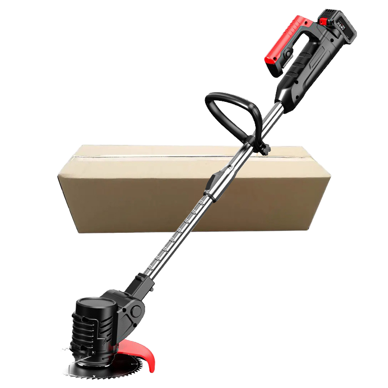 Gardening Tools Cutter - เครื่องตัดหญ้าไฟฟ้าลิเธียมไร้สาย พร้อมล้อเลื่อน เครื่องตัดหญ้าแบบพกพา เครื่องมือตัดแต่งสวน