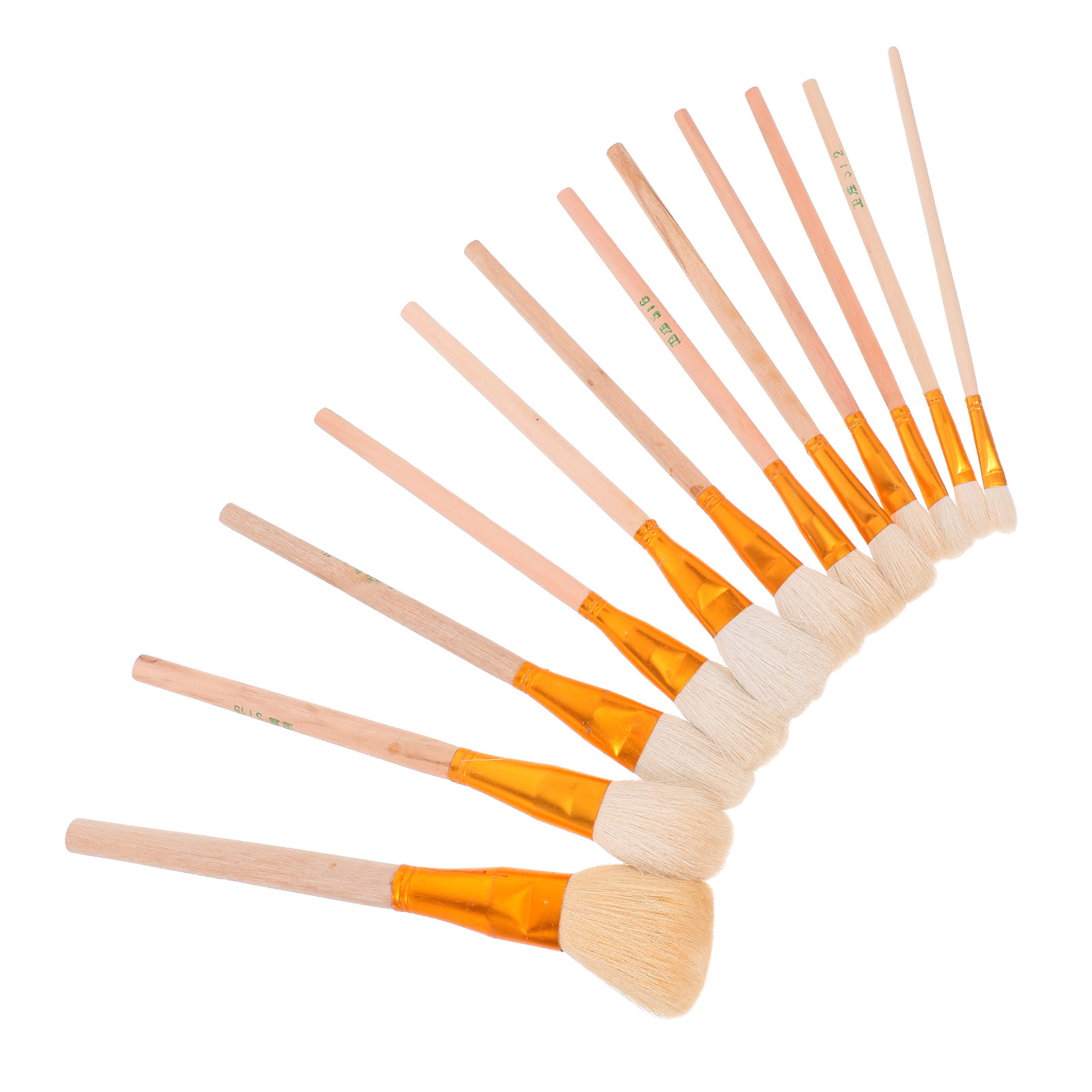 Gardening Tools Hand - แปรงเกสรดอกไม้แบบใช้มือ ขนแปรงนุ่ม 12 ชิ้น สำหรับพืชอวบน้ำ ต้นไม้ผลไม้