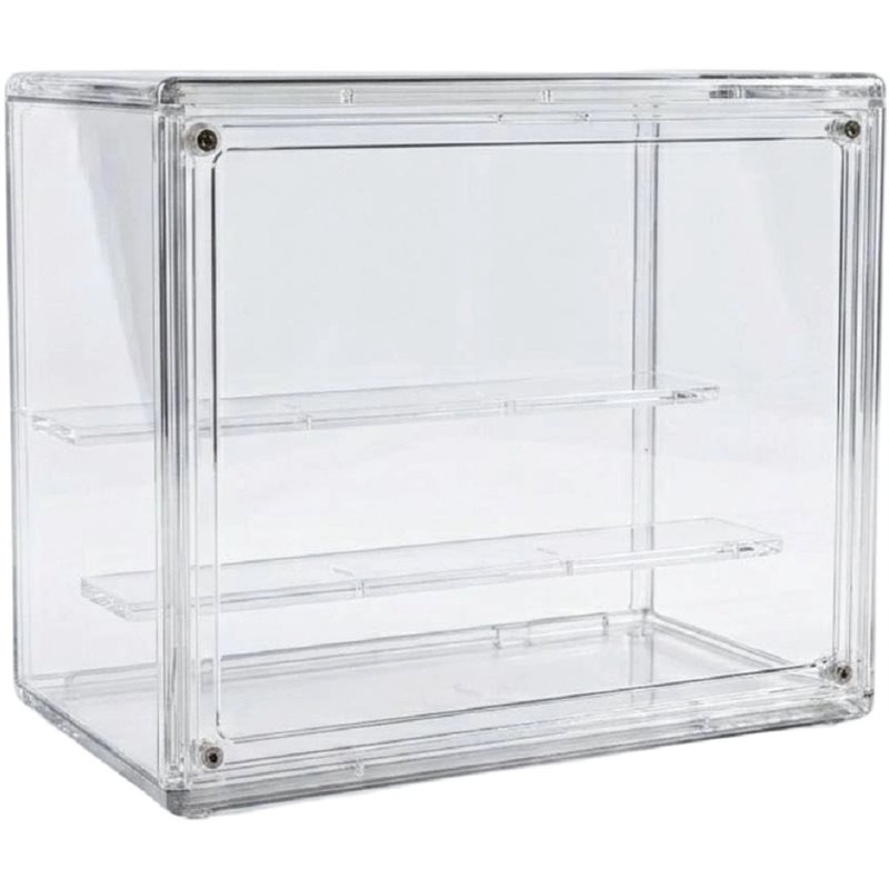 Greenhouse Mini Indoor - เรือนกระจกขนาดเล็ก LLCS สำหรับใช้ในร่ม, เรือนกระจกใสขนาดเล็กพร้อมประตูแม่เหล็ก, สามารถวางซ้อนกันได้, สถานีสังเกตการณ์สำหรับเพาะเมล็ดพืชอวบน้ำ