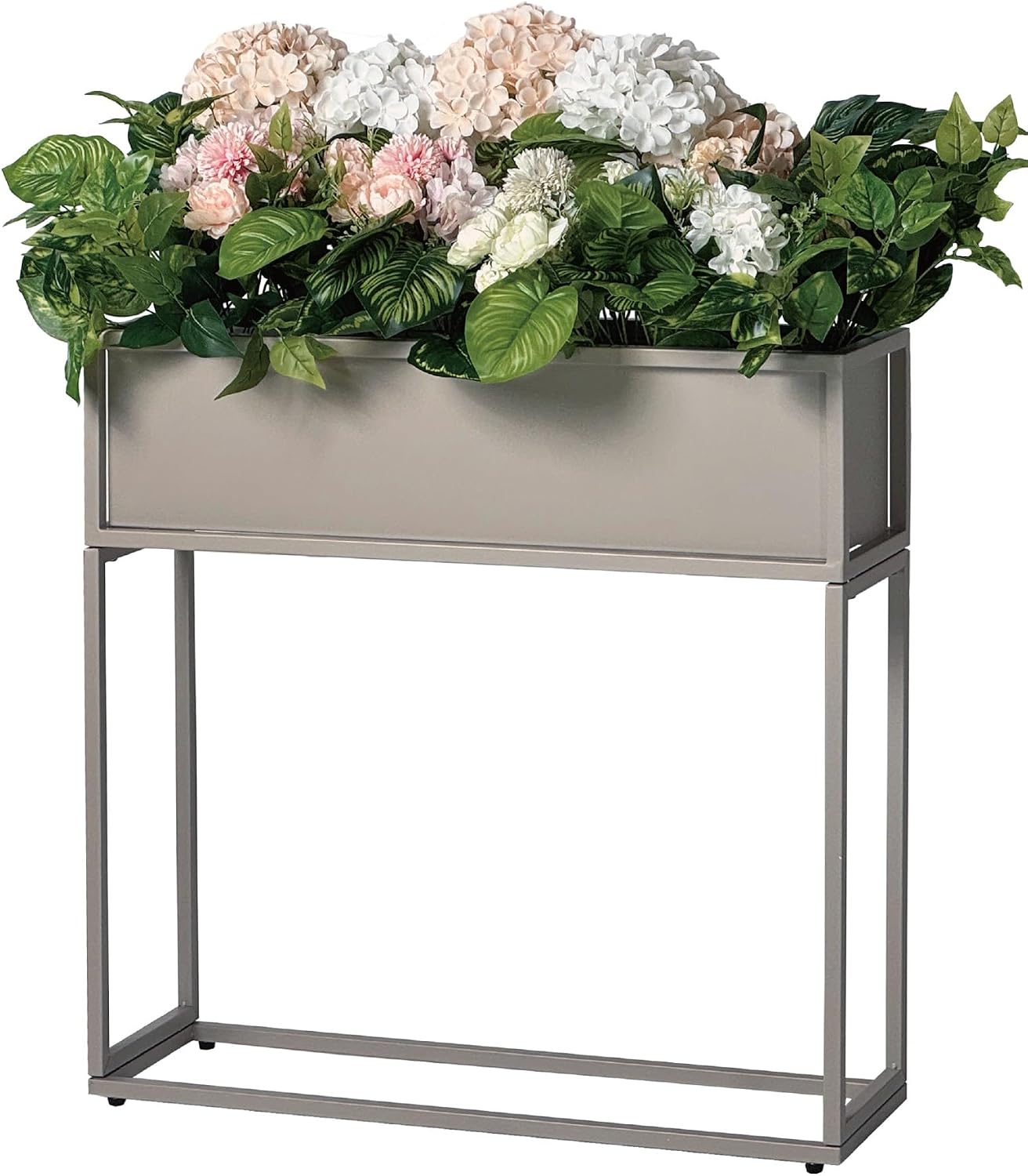 Raised Bed Planter Box - กล่องปลูกต้นไม้ยกสูง ขนาดสูง 28 นิ้ว ทรงสี่เหลี่ยมผืนผ้า สำหรับปลูกพืชสวน