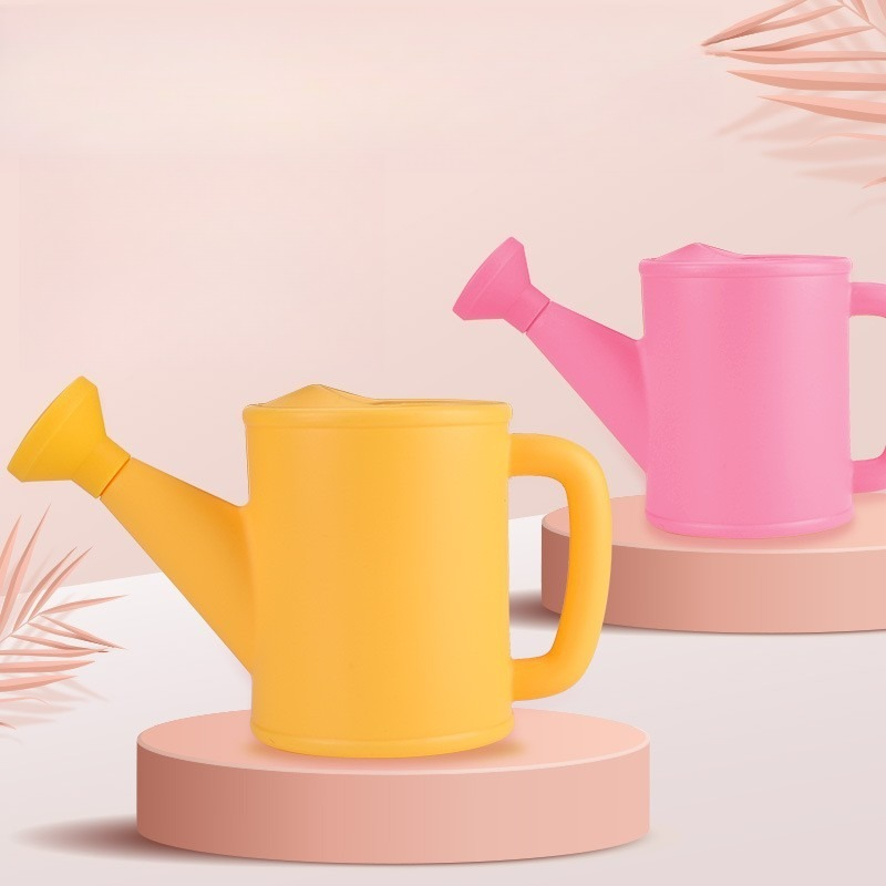 Gardening Tools For Kids - บัวรดน้ำพลาสติกน้ำหนักเบาขนาด 700 มล. สำหรับเด็ก สีเขียวสด กระถางรดน้ำขนาดเล็ก
