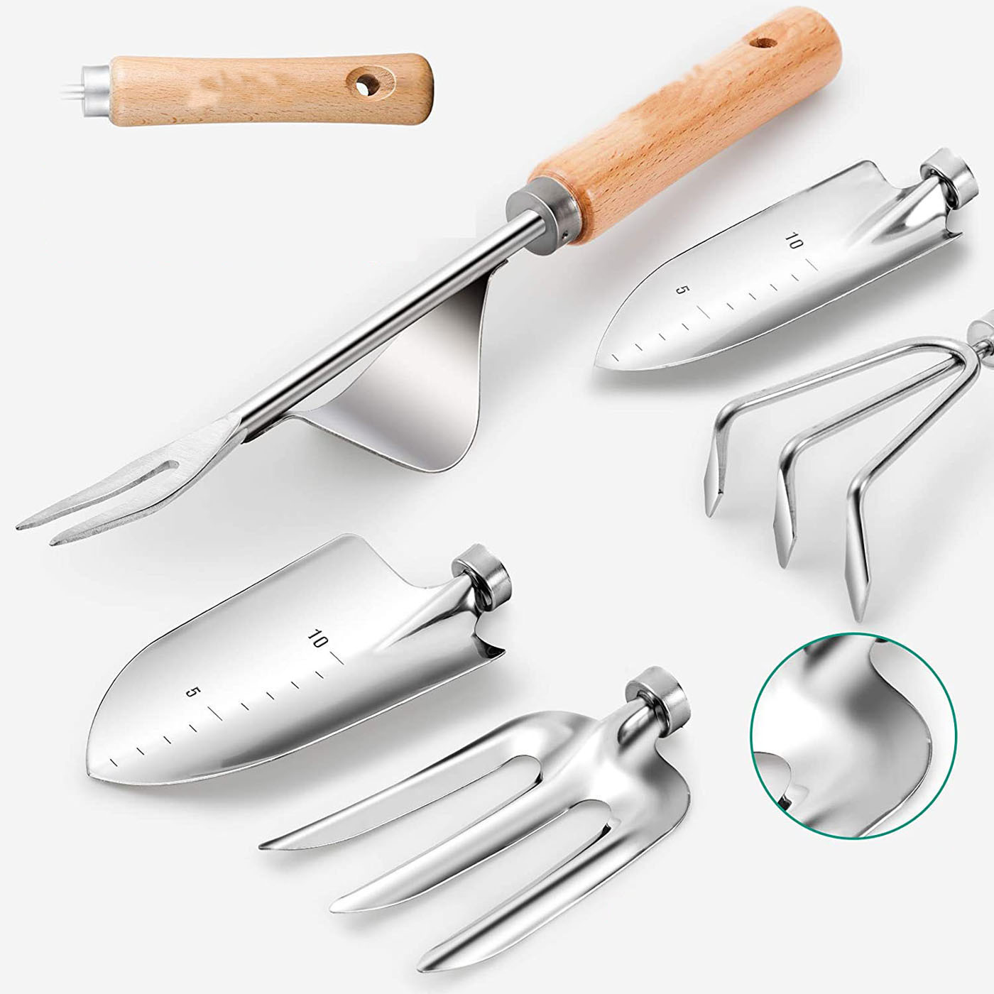 ชุดเครื่องมือทำสวน 9 ชิ้น พร้อ - Gardening Tools Hand บทวิจารณ์และราคา