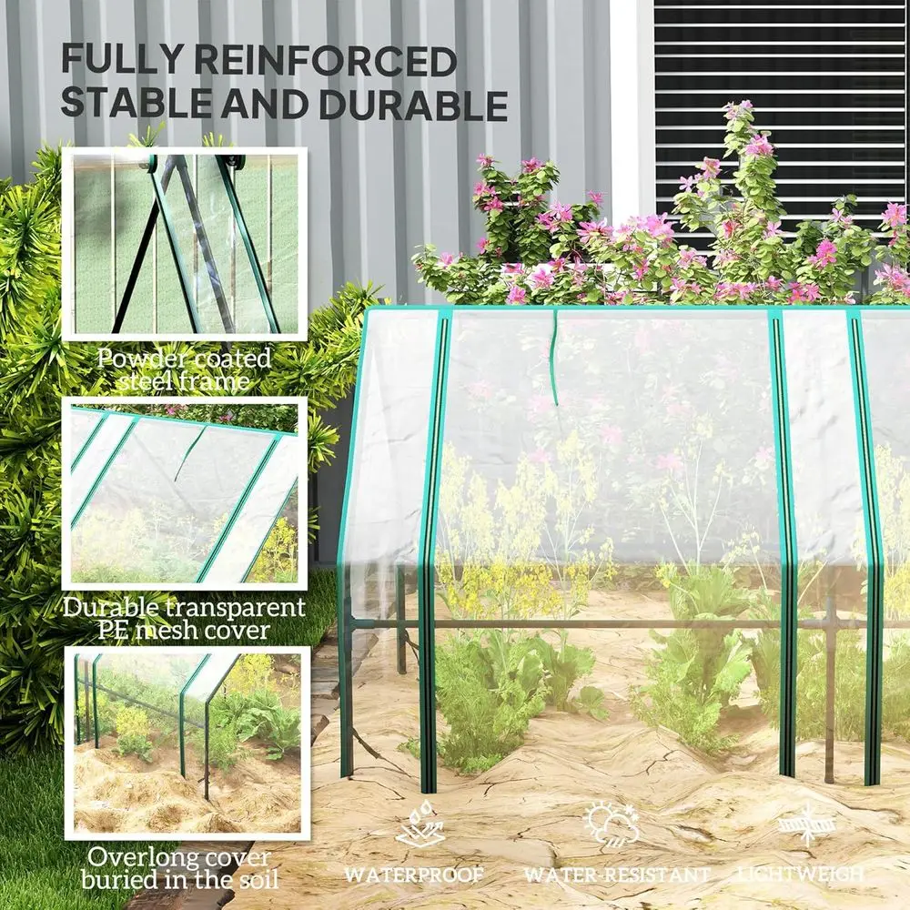 อุโมงค์เรือนกระจกขนาดเล็กแบบพก - Greenhouse Mini Indoor บทวิจารณ์และราคา