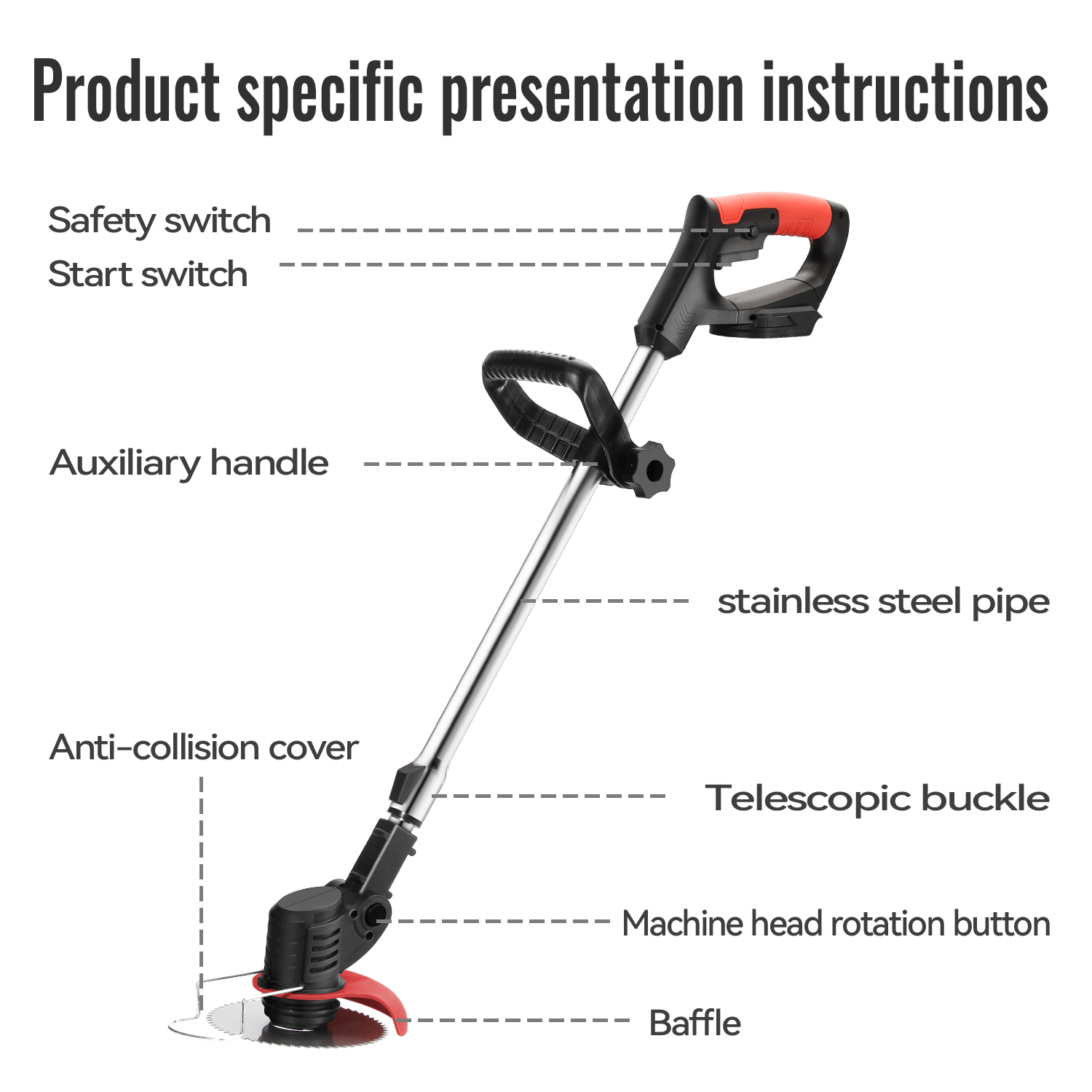เครื่องตัดหญ้าไฟฟ้าลิเธียมไร้ส - Gardening Tools Cutter บทวิจารณ์และราคา