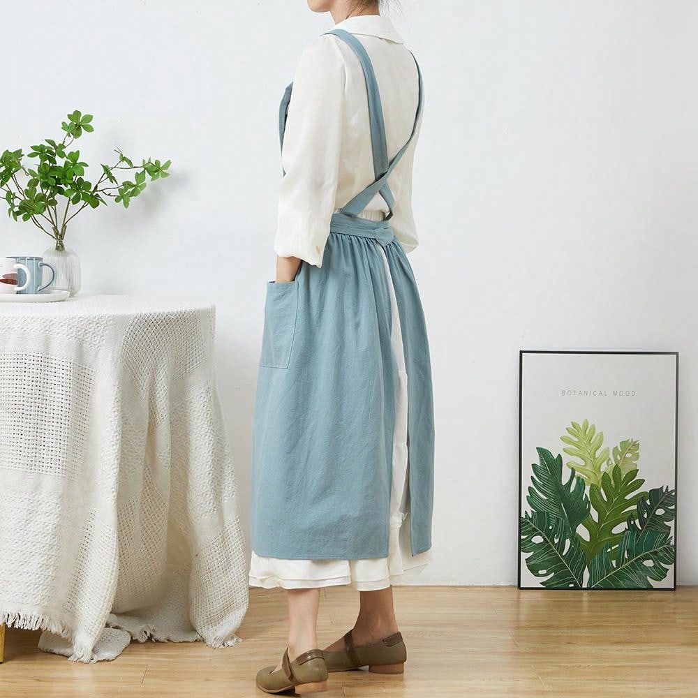 สั้น Nordic ลมจีบกระโปรงผ้าฝ้า - Gardening Tools Vintage บทวิจารณ์และราคา