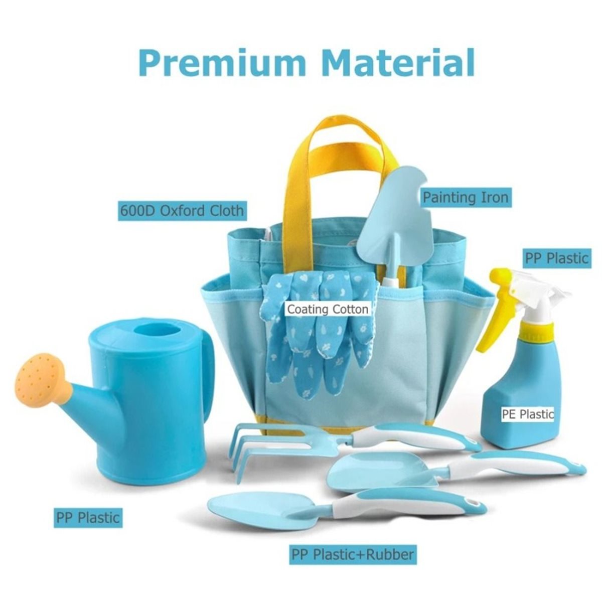ชุดเครื่องมือทำสวนสำหรับเด็ก 6 - Gardening Tools For Kids บทวิจารณ์และราคา
