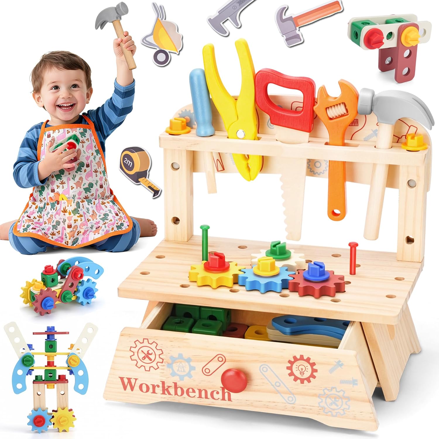 ชุดเครื่องมือช่างไม้สำหรับเด็ก - Gardening Tools For Kids บทวิจารณ์และราคา