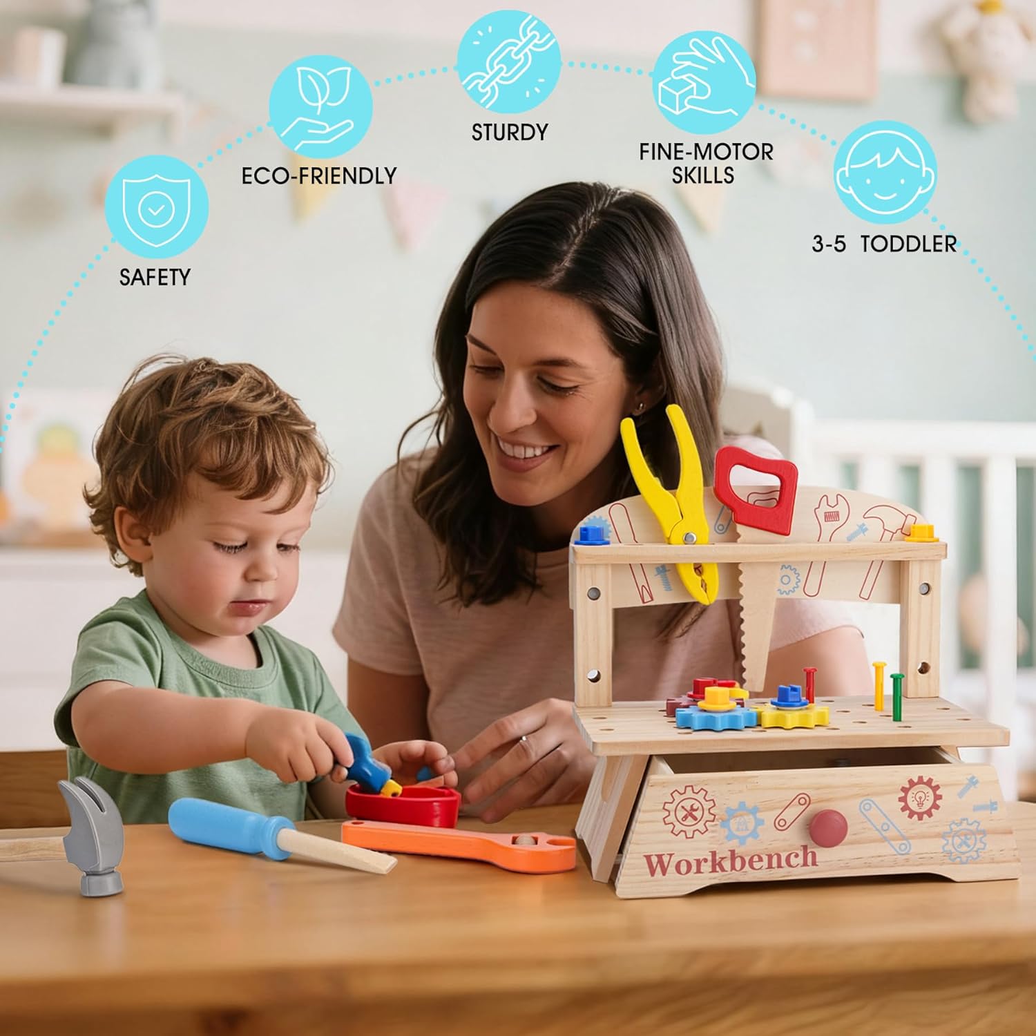 ชุดเครื่องมือช่างไม้สำหรับเด็ก - Gardening Tools For Kids บทวิจารณ์และราคา