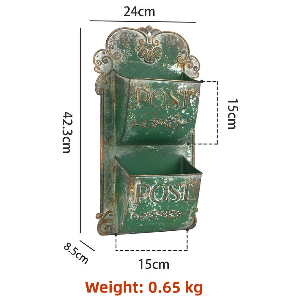 ตะกร้าแขวนผนังเหล็กสไตล์ชนบท ก - Gardening Tools Vintage บทวิจารณ์และราคา