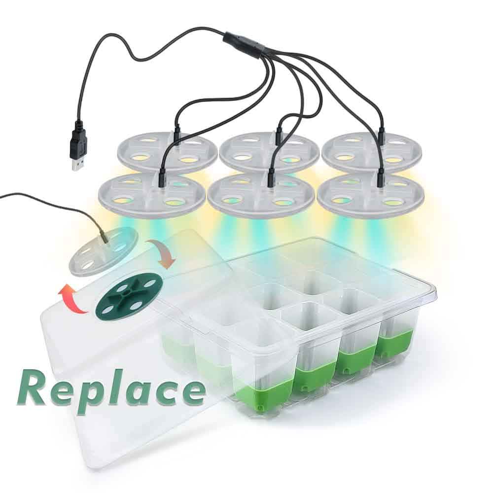 LED Grow Light Seedling Starte - Greenhouse Mini Indoor บทวิจารณ์และราคา