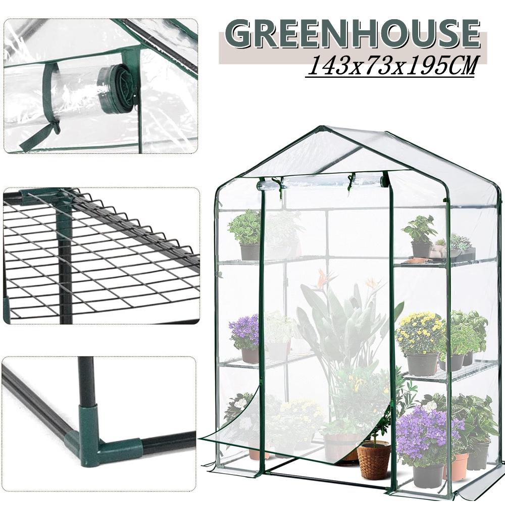 เรือนกระจกแบบพกพา 3 ชั้น สำหรั - Greenhouse Mini Indoor บทวิจารณ์และราคา