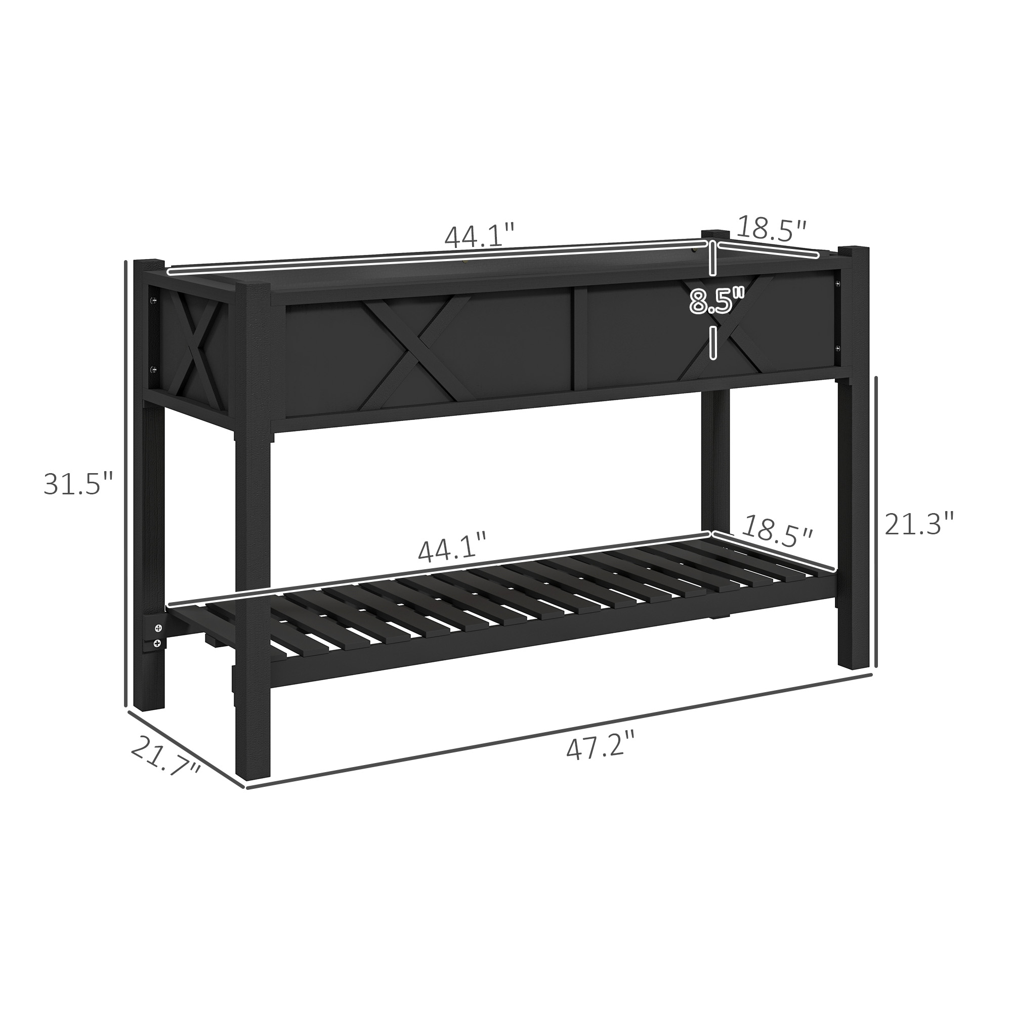 กระบะปลูกต้นไม้ยกพื้น, แปลงปลู - Raised Bed Planter Box บทวิจารณ์และราคา