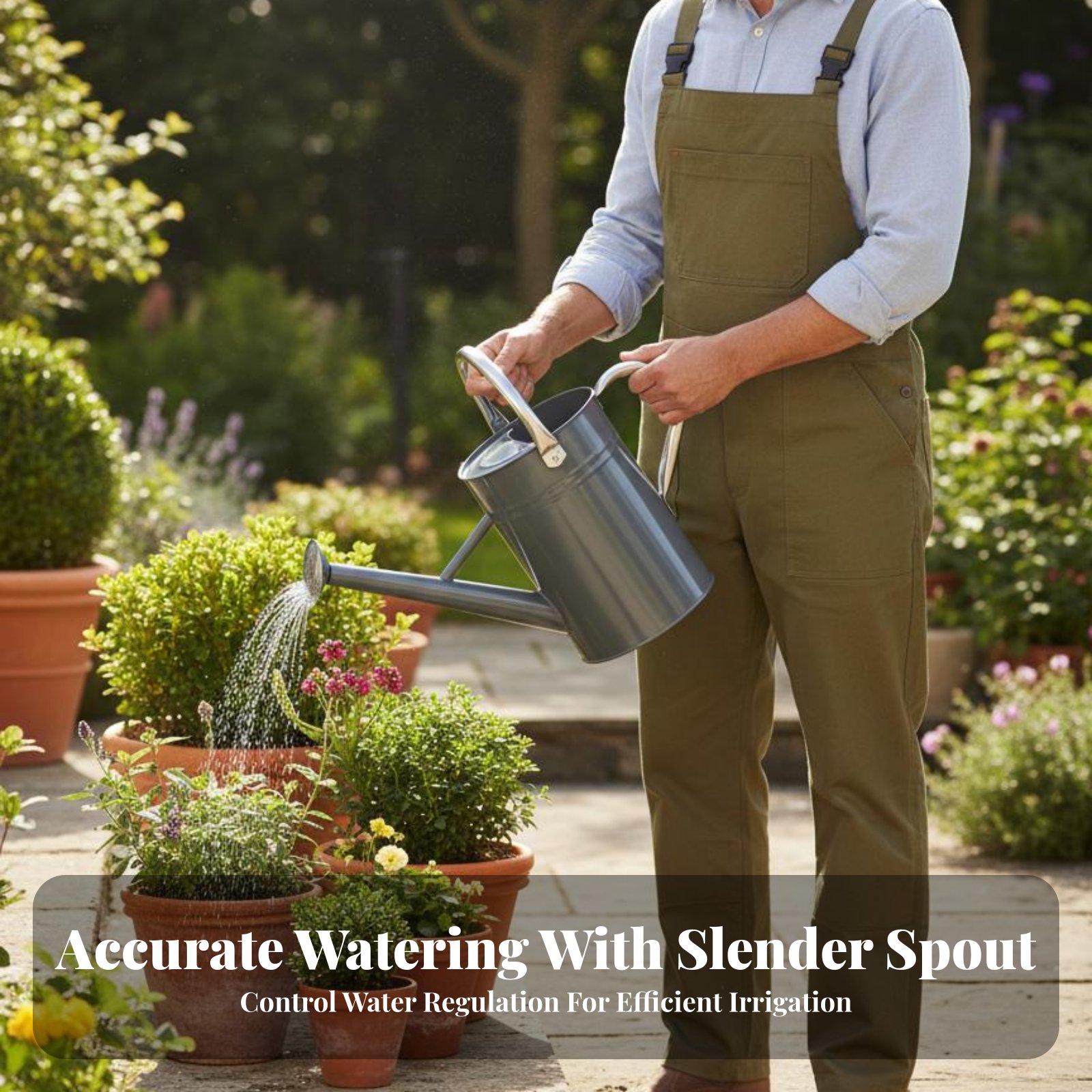 กระบอกฉีดน้ำรดต้นไม้ 5 ลิตร แบ - Gardening Tools Watering Can บทวิจารณ์และราคา
