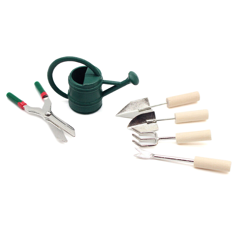 ชุดอุปกรณ์ทำสวนจิ๋วสำหรับบ้านต - Gardening Tools Watering Can บทวิจารณ์และราคา