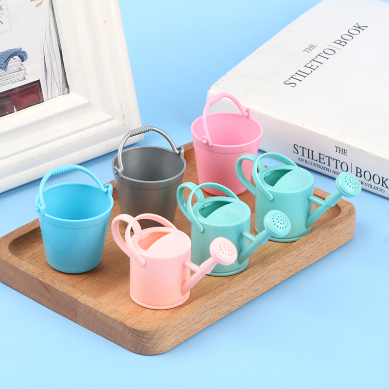【CPI】1 ชุดบ้านตุ๊กตาจิ๋ว ถังรด - Gardening Tools Watering Can บทวิจารณ์และราคา