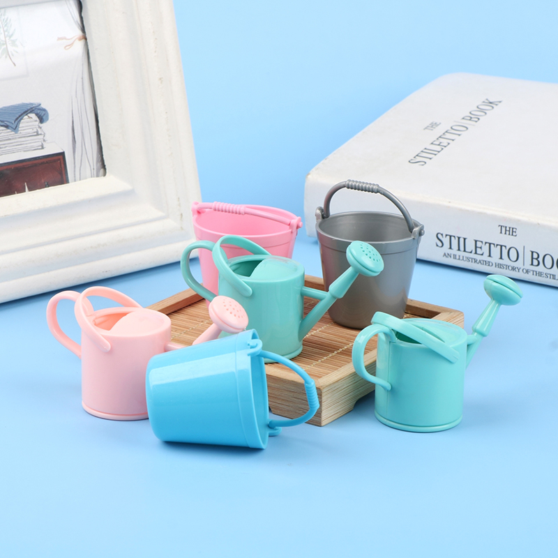 【CPI】1 ชุดบ้านตุ๊กตาจิ๋ว ถังรด - Gardening Tools Watering Can บทวิจารณ์และราคา