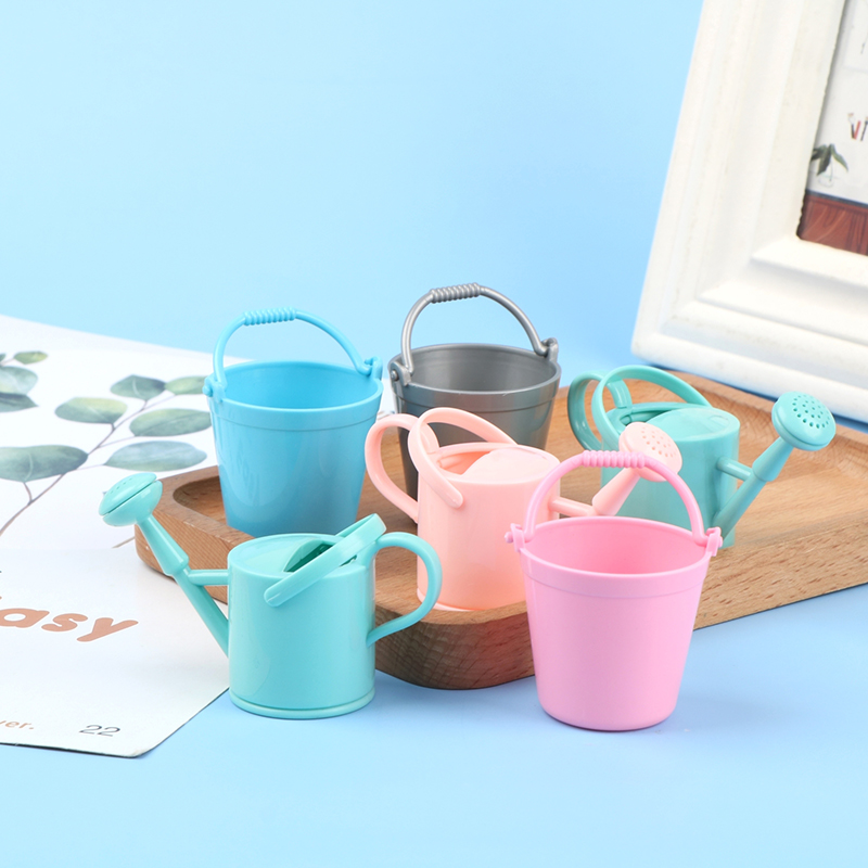 【CPI】1 ชุดบ้านตุ๊กตาจิ๋ว ถังรด - Gardening Tools Watering Can บทวิจารณ์และราคา