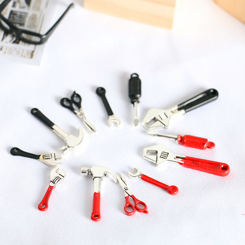 3/4/5/6Pcs Dollhouse Miniature - Gardening Tools Repair บทวิจารณ์และราคา