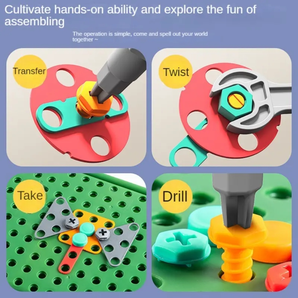 450 ชิ้น เด็ก STEM เซตเจาะสร้า - Gardening Tools For Kids บทวิจารณ์และราคา
